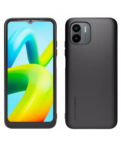 Made for Xiaomi TPU Kryt + Tvrzené Sklo pro Xiaomi Redmi A1/A2 Black