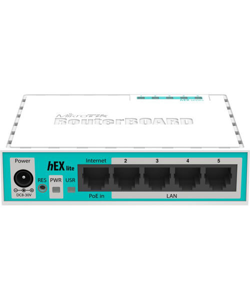 Mikrotik RB750r2 850MHz, 64MB RAM, 5x LAN, ROS L4