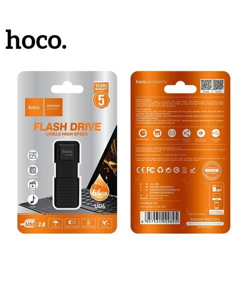 HOCO pendrive Inteligent UD6 64GB USB2.0