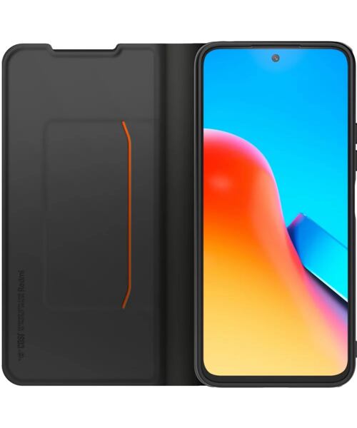 Made for Xiaomi Book Pouzdro s Poutkem pro Xiaomi Redmi 12 4G/5G Black