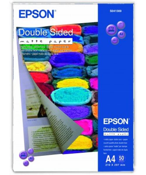 EPSON double sided Matte Paper A4 (50listů)