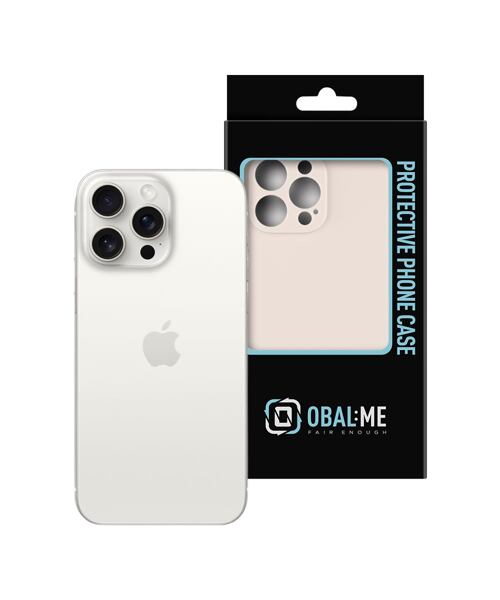 OBAL:ME Matte TPU Kryt pro Apple iPhone 15 Pro Max Beige