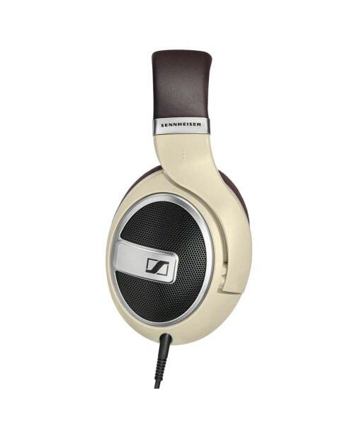 Sennheiser HD 599 Over-Ear Headphones with Detachable Cables, Ivory/ Brown EU
