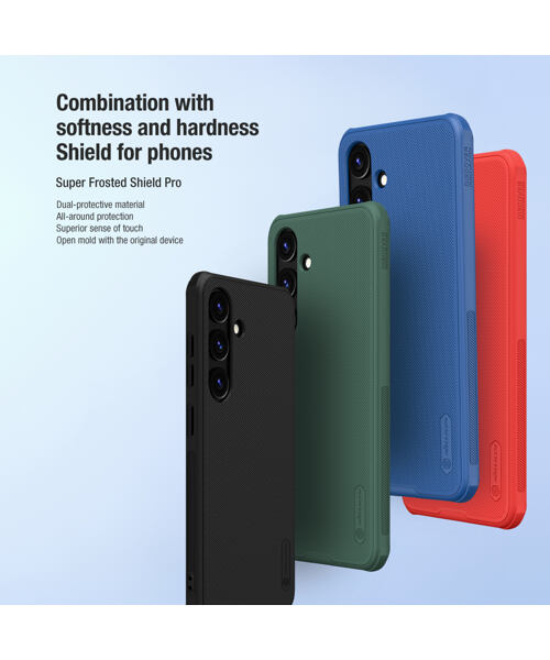 Nillkin Super Frosted PRO Zadní Kryt pro Samsung Galaxy S24 Ultra Black