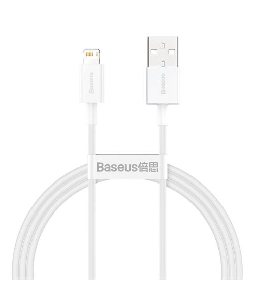 Baseus CALYS-A02 Superior Fast Charging Kabel Lightning 2.4A 1m White