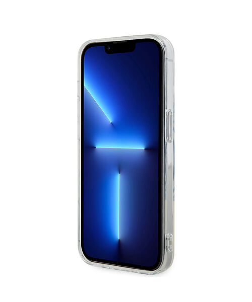 Karl Lagerfeld IML Ikonik MagSafe Zadní Kryt pro iPhone 15 Pro Transparent
