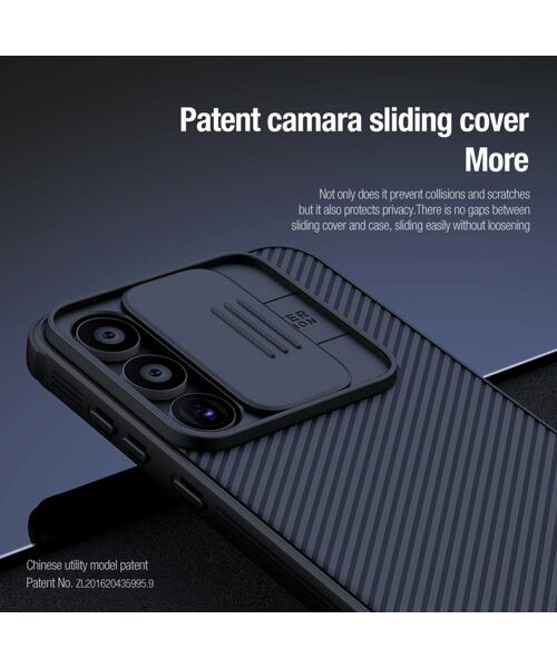 Nillkin CamShield PRO Zadní Kryt pro Samsung Galaxy A55 5G Black