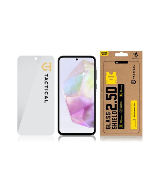 Tactical Glass Shield 2.5D sklo pro Samsung Galaxy A35 5G Clear