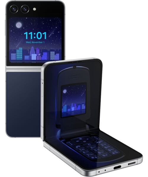 Samsung SM-F731B Galaxy Z Flip5 5G Dual SIM Retro Indigo Blue