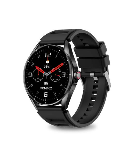 Chytré hodinky ALIGATOR Watch AMOLED, černé