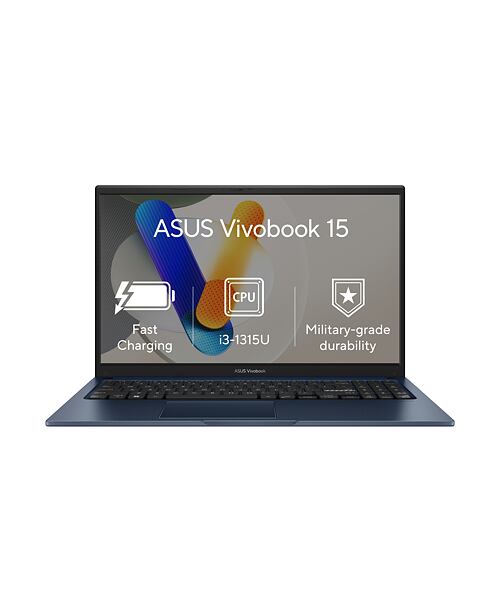 ASUS Vivobook 15/X1504VA/i3-1315U/15,6''/FHD/8GB/512GB SSD/UHD/W11H/Blue/2R