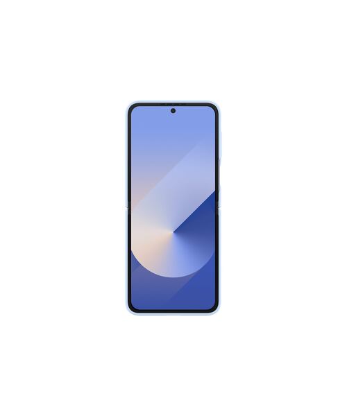 EF-PF741TLE Samsung Silikonový Kryt s Kroužkem pro Galaxy Z Flip 6/7 FE Blue