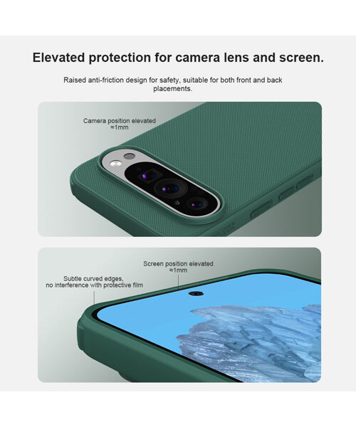 Nillkin Super Frosted PRO Magnetic Zadní Kryt pro Google Pixel 9/9 Pro Black