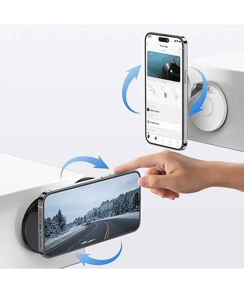 Baseus MagPro Magnetický Skládací Držák Cluster Black