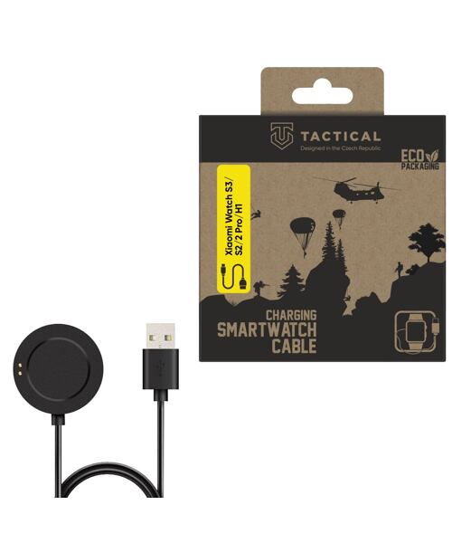 Tactical USB Nabíjecí Kabel pro Xiaomi Watch S3/S2/2 Pro/H1