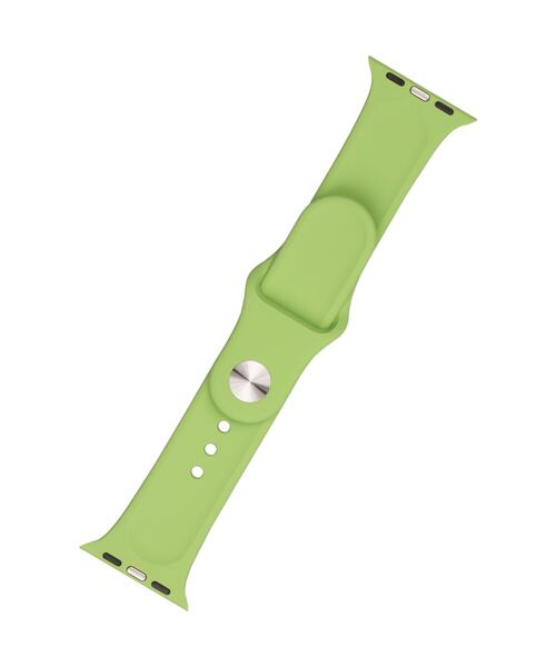 Set silikonových řemínků FIXED Silicone Strap pro Apple Watch 42/44/45/46/49mm, mentolový