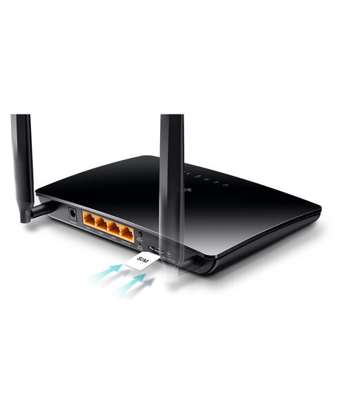 TP-Link Archer MR200 4G LTE WiFi AC750 Router, 4xFE ports