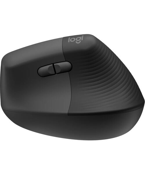 LOGITECH Lift For Business/Ergonomická/Optická/Pro praváky/4 000 DPI/USB+BT/Grafitová