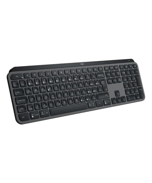 Logitech MX KEYS S/Bezdrátová USB + Bluetooth/CZ-SK layout/Grafitová