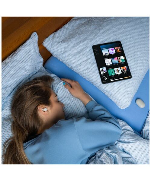 Bezdrátová TWS sluchátka FIXED Buds Pro s ANC a bezdrátovým nabíjením, šedá