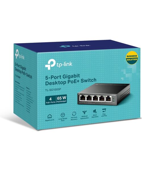 TP-Link TL-SG1005P-PD Gb 1xPoE++ 4xPoE+ Switch