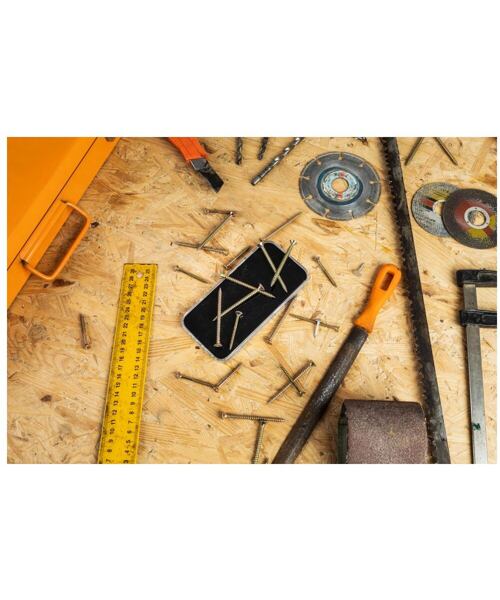 Prémiové ochranné tvrzené sklo FIXED Armor s aplikátorem pro Samsung Galaxy A55 5G, černé