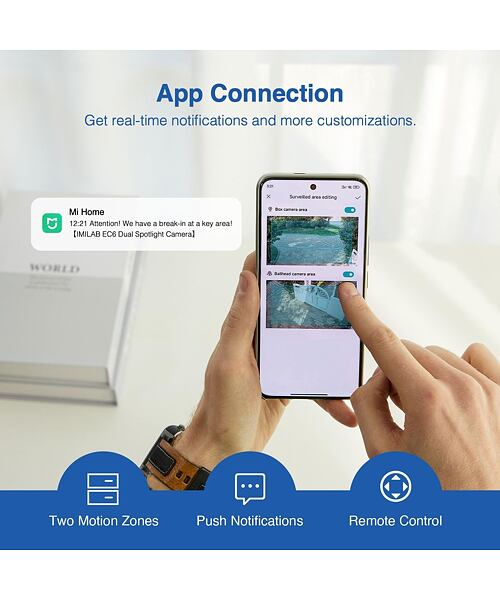 IMILAB EC6 Floodlight Dual Camera 2K
