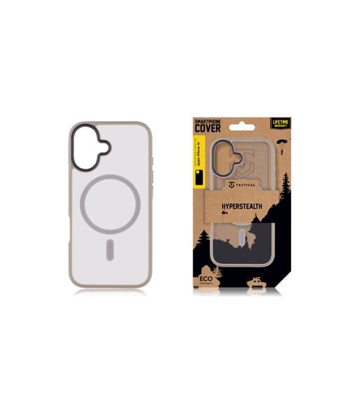 Tactical MagForce Hyperstealth Kryt pro Apple iPhone 16 Light Grey
