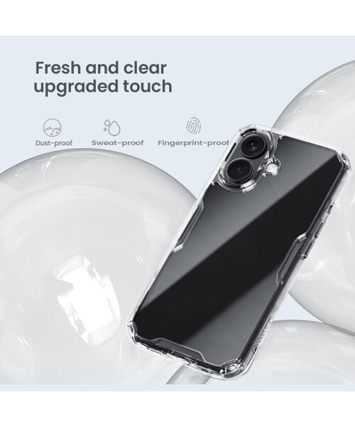Nillkin Nature TPU PRO Kryt pro Apple iPhone 16 Transparent