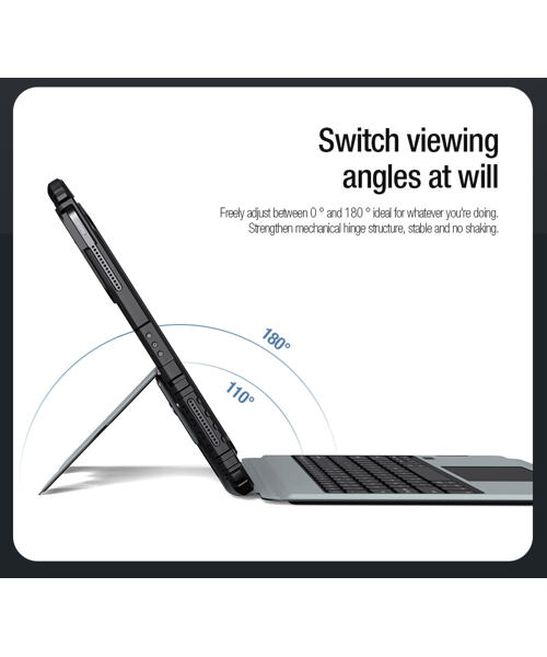 Nillkin Bumper Combo Keyboard Case (Backlit Version) pro iPad Pro 13 2024 Black