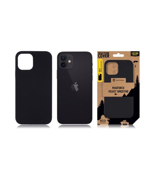 Tactical MagForce Velvet Smoothie Kryt pro Apple iPhone 12/12 Pro Asphalt