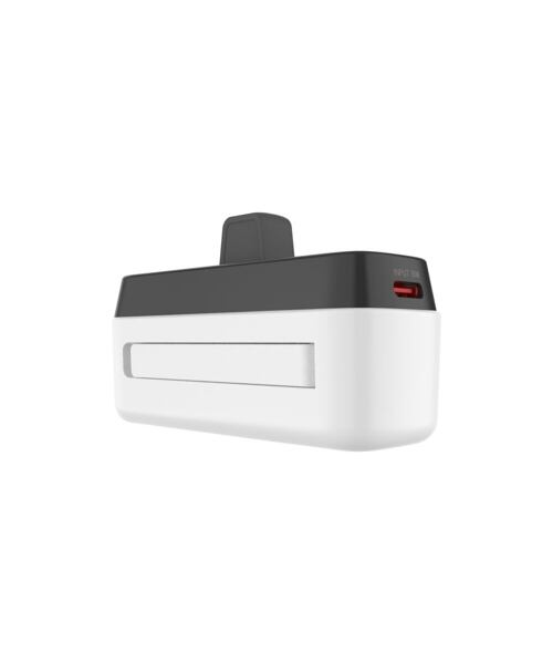 Powerbanka FIXED Zen 5 Plug-in s výstupem PD 20W, 5 000 mAh, bílá