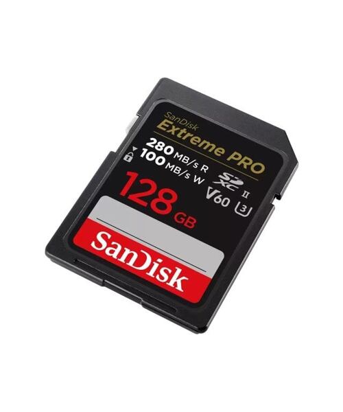 SanDisk Extreme PRO 128GB 280MB/s V60 UHS-II