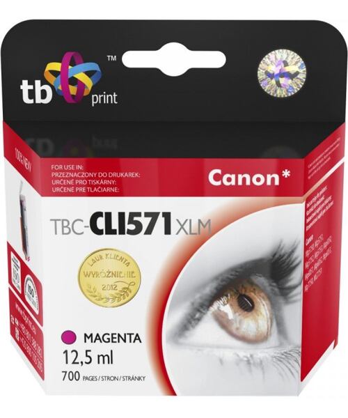 Ink. kazeta TB komp. s Canon CLI-571X, 0333C001 MG
