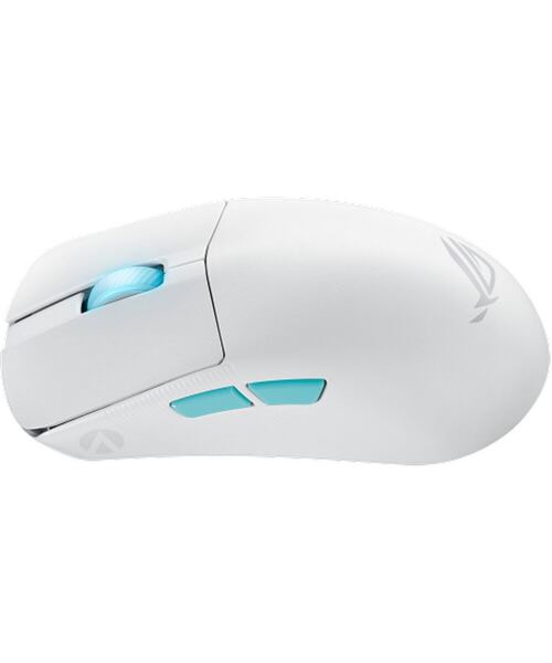 ASUS myš ROG Harpe Ace Aim Lab Edition, Bluetooth, bílá