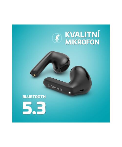 LAMAX Tones1 - bezdrátová sluchátka - černá