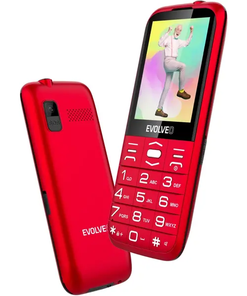 EVOLVEO EasyPhone XO Red
