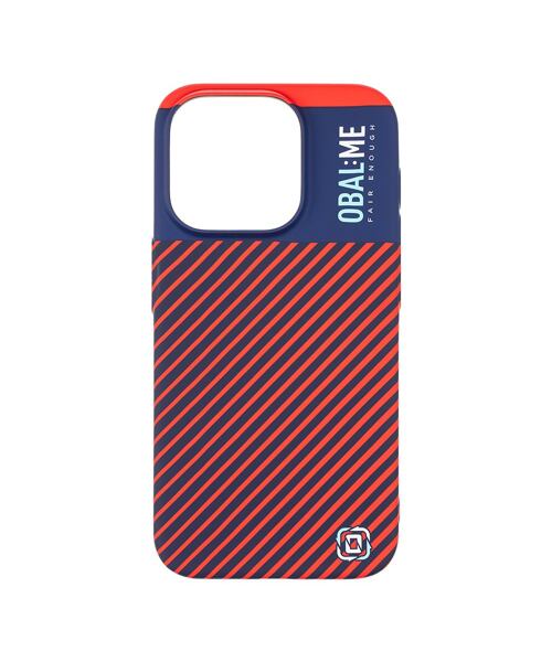 OBAL:ME Flossy Stripes Kryt pro Apple iPhone 15 Pro Blue/Red