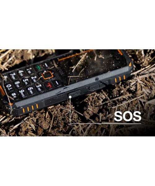 EVOLVEO StrongPhone X5 Dual SIM Black Green