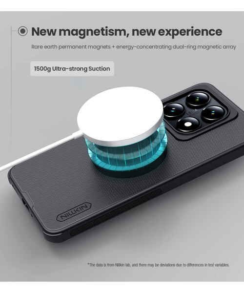 Nillkin Super Frosted PRO Magnetic Zadní Kryt pro Xiaomi 14T Pro Black