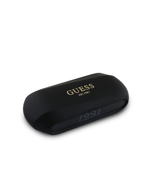 Guess Elongated Metallic ENC TWS Bezdrátová Sluchátka Black