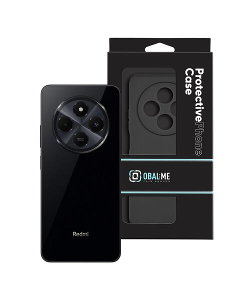 OBAL:ME Matte TPU Kryt pro Xiaomi Redmi 14C 4G/Poco C75/Poco M7 Black
