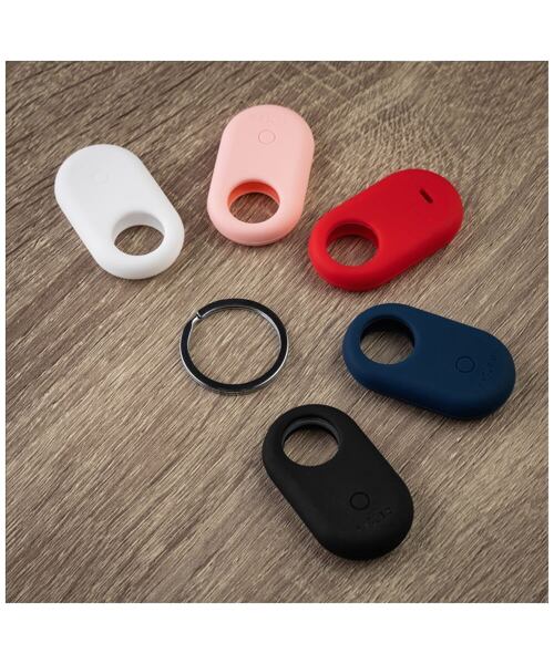 Silikonové pouzdro FIXED Silky pro Samsung SmartTag2, červené