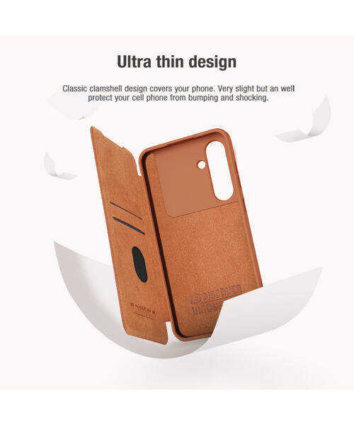 Nillkin Qin Book PRO Pouzdro pro Samsung Galaxy S24 FE Black