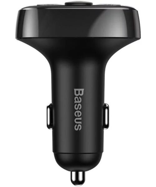 Baseus bluetooth MP3 FM Transmiter s nabíjením 2xUSB 3.4A černý