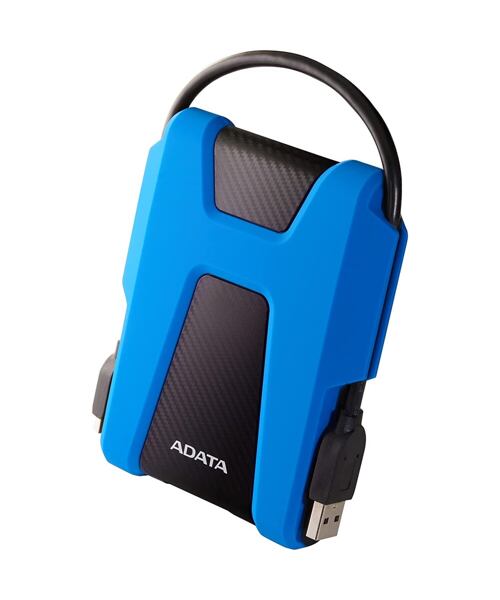 ADATA Externí HDD 1TB 2,5" USB 3.1 AHD680, modrý (gumový, nárazu odolný)