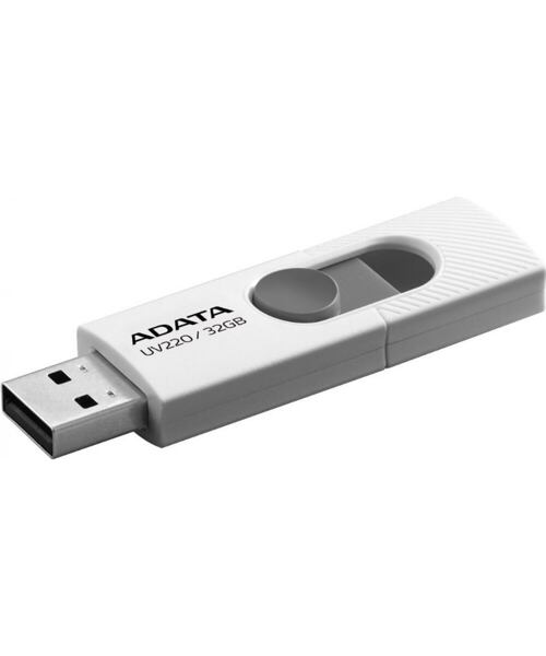 ADATA UV220/32GB/USB 2.0/USB-A/Bílá