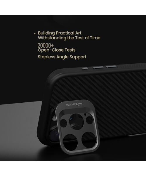 Nillkin CarboProp Aramid Magnetic Zadní Kryt pro Apple iPhone 16 Pro Max Black