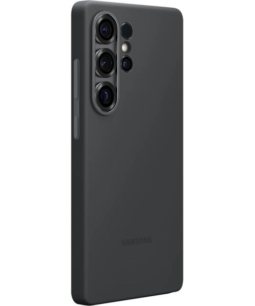 Samsung Silikonový zadní kryt pro Galaxy S25 Ultra Black