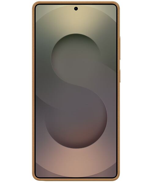 Samsung Ochranný kryt z veganské kůže pro Galaxy S25 Ultra Gold